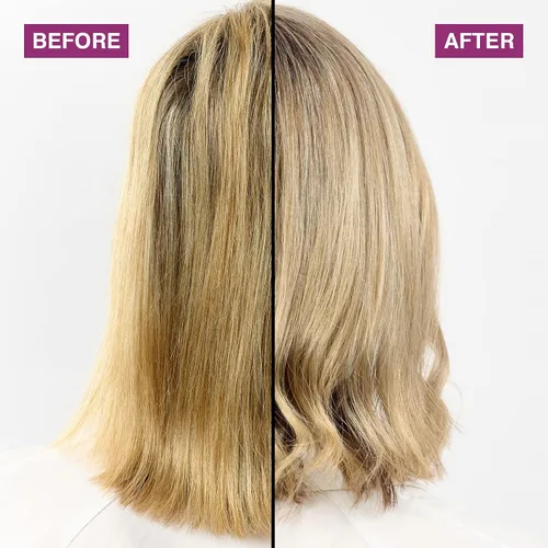 Miniatura 5 de GOODBYE YELLOW Champú de lavado neutralizante - Equilibrio de color para tonos cobrizos y amarillos - Cuidado del cabello vegano limpiador
