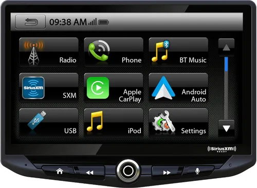 Miniatura 2 de Stinger HEIGH10 RAM Truck (2013-18) Estéreo de coche con pantalla táctil HD de 10 pulgadas, radio automática Apple CarPlay/Android, unidad principal