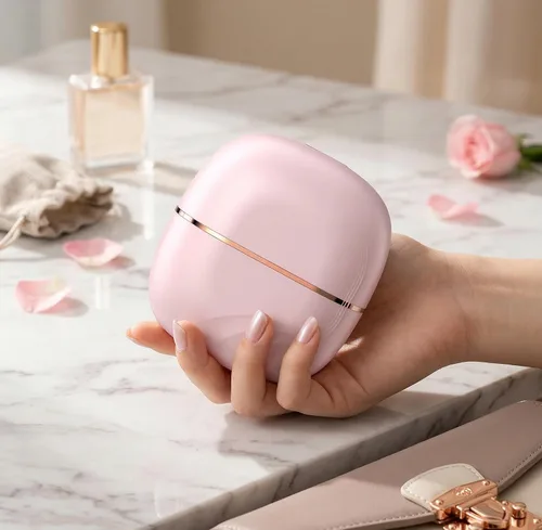 Miniatura 3 de Cepillo alisador de pelo inalámbrico portátil, mini peine inalámbrico para alisar el cabello con batería recargable, cepillo térmico de viaje