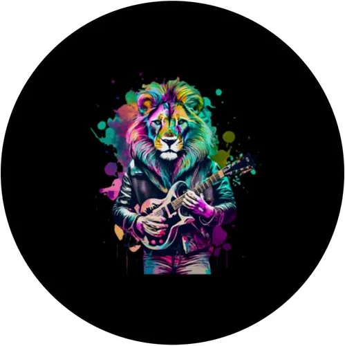 Miniatura 3 de King of the Air Guitar Legends PopSockets MagSafe PopGrip for iPhone