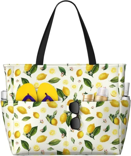 Miniatura 15 de Bolsa de playa para mujer, bolsa de playa impermeable y a prueba de arena con bolsa húmeda, bolsa de viaje grande para viajes de fin de semana