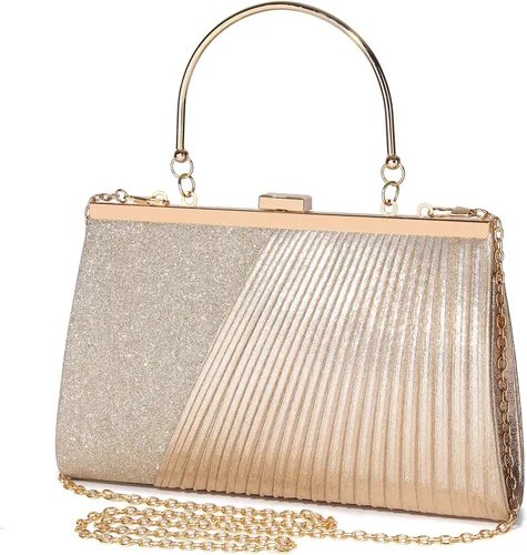Miniatura 2 de Bolsos de noche para mujer con lentejuelas y purpurina bolsos de mano para mujer bolso de sobre bolso formal de boda fiesta de graduación
