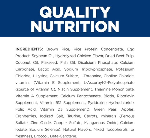 Miniatura 4 de Hill's Prescription Diet Derm Complete Puppy - Alimento seco para perros con sensibilidad ambiental/alimentaria, arroz y huevo, bolsa de 14.3 libras