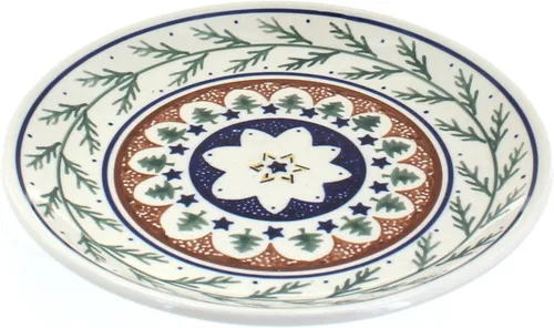 Miniatura 21 de Blue Rose - Plato de postre de ballina azul, 7.5 pulgadas de diámetro, hermoso plato para pasteles, aperitivos o aperitivos