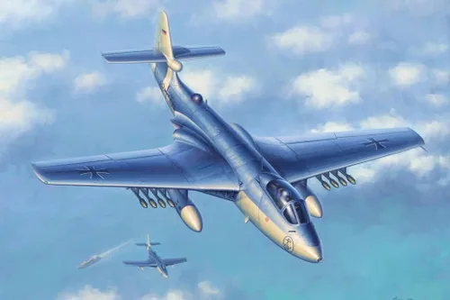 Miniatura 2 de Hobby Boss Seahawk Mk.100/101 Kit de construcción de modelo de avión