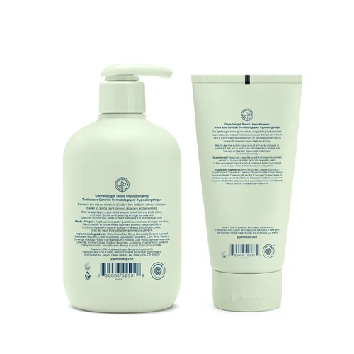 Miniatura 8 de Pipette Vanilla + Ylang Ylang Wash and Lotion Duo - Paquete de 2, limpio, incluye gel de baño y loción para recién nacidos y niños, baño sin