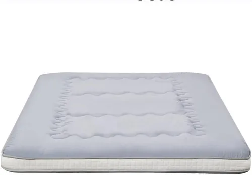 Miniatura 14 de Dr.Futon Colchón de Futón Japonés de Suelo Extra Grueso Plegable Enrollable Topper de Cama Tapete para Huésped, Tumbona y Viaje Grisoscuro