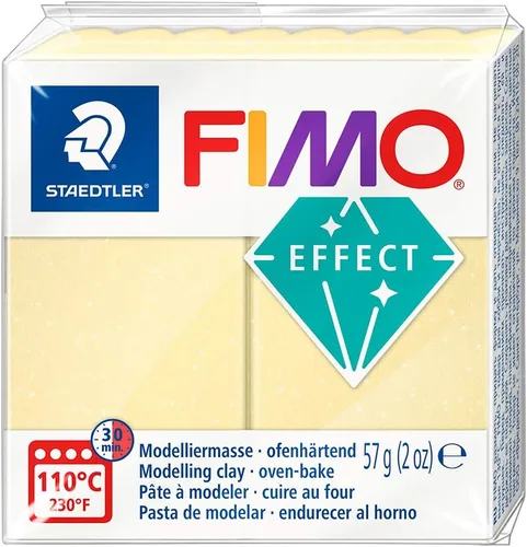 Miniatura 42 de Staedtler FIMO 8020-42 - Arcilla de polímero suave para hornear, para joyería, escultura, manualidades, mandarina