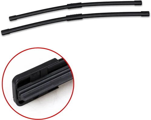 Miniatura 4 de Bosch 3397009843 AeroTwin Repuesto original de limpiaparabrisas OE para lado del conductor y del pasajero - Paquete de 2 (22" x 22")