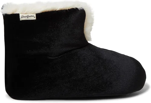 Miniatura 3 de Dearfoams Pantuflas tipo botín de edredón Zoey Lounge para mujer