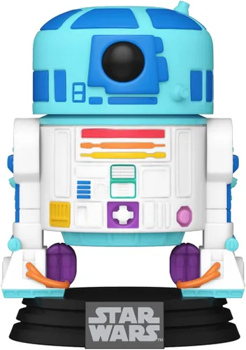 Funko Pop! Star Wars: Pride 2023 - R2-D2 - Figura de vinilo coleccionable - Idea de regalo - Producto oficial - para niños y adultos - Fans de