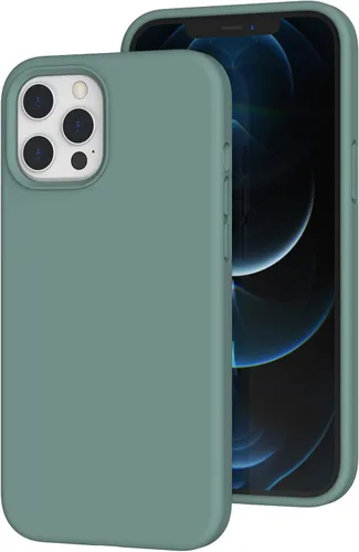 Miniatura 164 de Funda de silicona líquida compatible con iPhone 11 (6.1 pulgadas), cubierta de goma de gel de protección completa con forro de microfibra suave