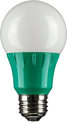 Miniatura 2 de Sunlite 80146 - Foco de luz LED de color A19, 3 W (equivalente a 25 W), base mediana E26, no regulable, certificación UL, decoración de fiestas