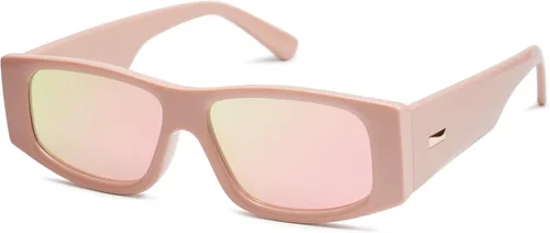 Miniatura 26 de SOJOS Gafas de sol polarizadas rectangulares Y2K de moda para mujeres y hombres, gafas de sol rave de diseñador de moda SJ2228