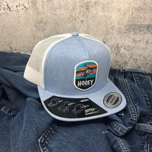 Miniatura 6 de HOOEY Cheyenne - Gorra de malla ajustable con cierre de cremallera