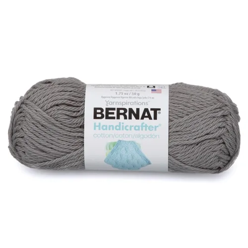 Miniatura 16 de Bernat Handicrafter - Hilo de algodón de colores sólidos, 1.75 oz, calibre 4 mediano, 100% algodón, Rojo Country