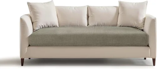 Miniatura 73 de SUBRTEX Funda Deslizable para Sofá RV de Múltiples Asientos Fundas Protectoras Loveseat Elástica Duradera Sofá Spandex Elástico Protector de Muebles