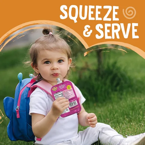 Miniatura 6 de Earth's Best Bolsas de batido de yogur orgánico, más de 24 meses, batido de yogur de frutas para niños de 24 meses en adelante, melocotón