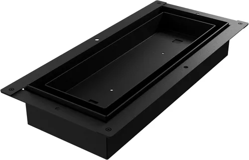 Miniatura 19 de Fittes Ventilación de suelo empotrada [Luxe], cubierta minimalista de acero sólido para registro de retorno de aire HVAC, solución de flujo de aire