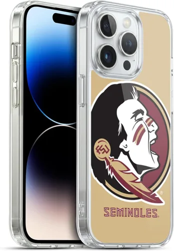Miniatura 65 de Head Case Designs Funda de gel suave FSU Seminoles de la Universidad Estatal de Florida con licencia oficial compatible con Apple iPhone 13 Pro Max