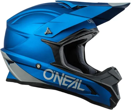 Miniatura 2 de Casco O'Neal 1SRS para Dirt Bike para Adultos Azul