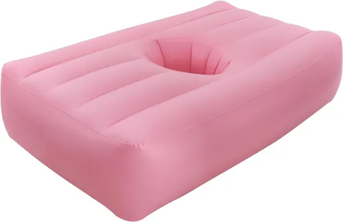 Miniatura 10 de Colchón BBL de 72 x 40 x 17 pulgadas con agujero para después de la cirugía para dormir, cama brasileña de recuperación posterior a la cirugía