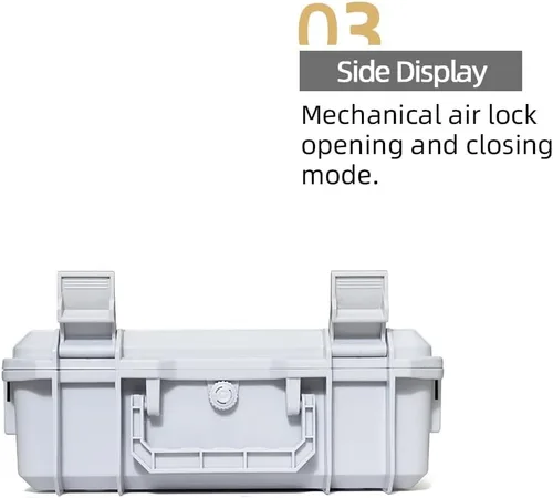Miniatura 9 de Coyktonty - Funda rígida impermeable para DJI Air 3, totalmente protegida, a prueba de polvo, resistente a los impactos, resistente a los arañazos
