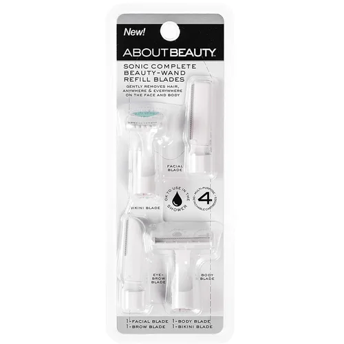 Miniatura 8 de About Face Sonic Beauty Wand - Removedor de vello facial eléctrico y moldeador de cejas, ideal para afeitar, exfoliar y dar forma a las cejas