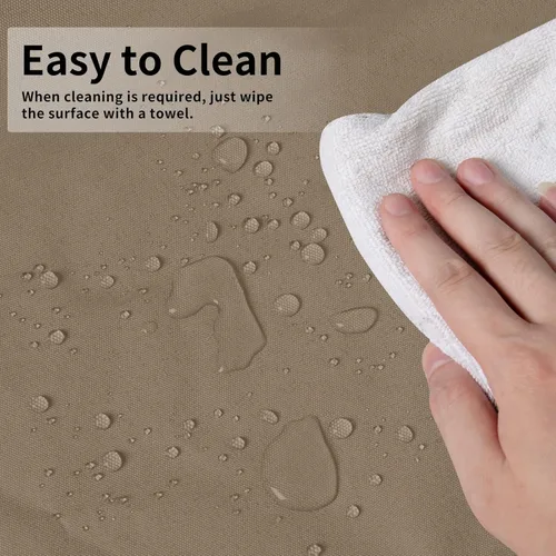 Miniatura 6 de Easy-Going Funda para calentador de patio con cremallera y bolsa de almacenamiento, cubierta impermeable para calentador de exterior, a prueba