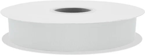 Miniatura 3 de Cinta blanca de grogrén de 1-1/2 pulgadas x 50 yardas para envolver regalos, muy adecuada para decoración de bodas, ramos, manualidades, costura
