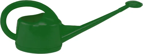 Dramm Regadera Premium de Alto Grado con Pico Largo, para Plantas de Interior/Exterior de Casa, Verduras, Flores, Verde, 2 Litros