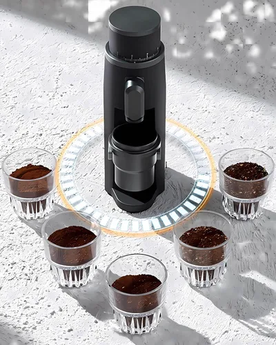 Miniatura 4 de STARSEEKER EDGE - Molinillo de café eléctrico de aluminio automático para prensa francesa, café por goteo y expreso, ajuste de finura extraíble