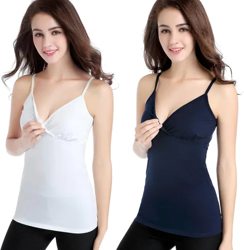 Miniatura 4 de Camiseta de lactancia Cami - Corpiño de dormir para maternidad y lactancia