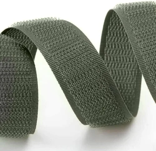Miniatura 4 de Cinta de velcro de 1 pulgada de ancho, color verde, no adhesiva, de nailon verde, de 1 yarda de longitud, juego de sujetadores de tela para bolsas