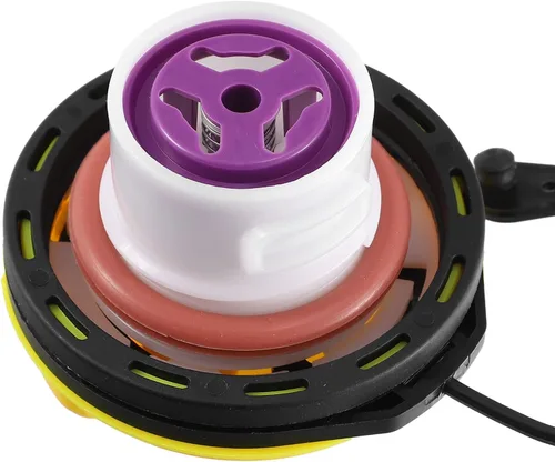 Miniatura 5 de ACROPIX Tapa para depósito de combustible diésel para Land Rover Defender Discovery 2019-on LR053666/C2Z32584, paquete de 1 unidad, color amarillo
