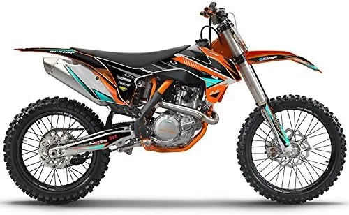 Miniatura 2 de Kit de base gráfica SX 105 SURGE Black Senge 2003-2005 compatible con KTM