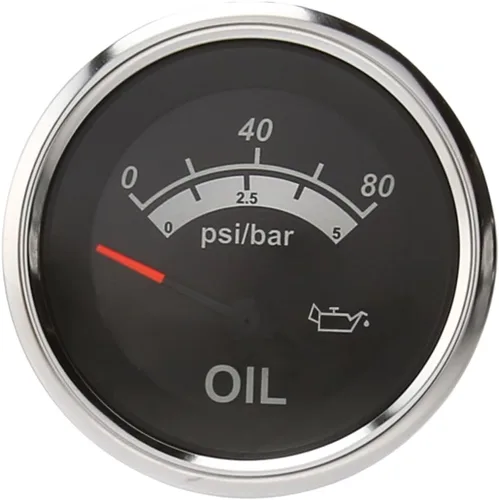 Miniatura 2 de Sierra International 67283P Sterling 0 a 35 Mph Dial Range Kit de velocímetro resistente a arañazos y niebla, 3 pulgadas, negro