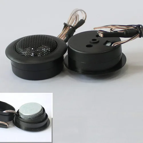 Miniatura 2 de Altavoz de agudos para automóvil de 1 pulgada, 200 W, cúpula de seda, tweeters componente de audio, sistema de altavoces premium, kit de tweeter