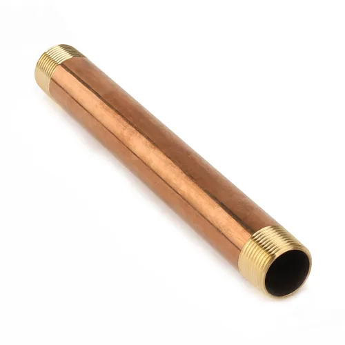 Miniatura 5 de LTWFITTING Tubería de latón para cerrar pezones de 1 pulgada macho NPT (paquete de 5)