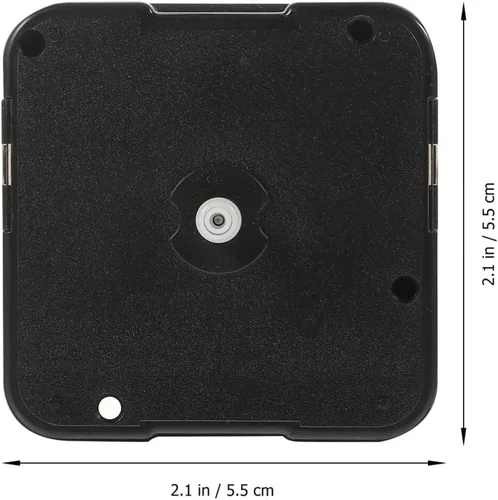 Miniatura 2 de Mecanismo de reloj de cuarzo de repuesto de mecanismo de reloj, piezas de reparación de cuarzo a pilas (sin roscar 0.315 pulgadas)