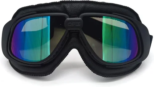 Gafas vintage retro estilo piloto motocicleta Cruiser Scooter