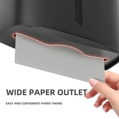 Miniatura 3 de Dispensador de toallas de papel comercial soporte de pared Portador de toallas de papel de gran capacidad Dispensador de toallas de mano plegadas C