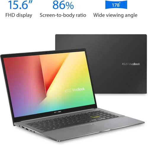 Miniatura 2 de ASUS VivoBook S15 S533 - Portátil delgado y ligero, pantalla FHD de 15.6 pulgadas, CPU Intel Core i5-1135G7, 8 GB DDR4 RAM, 512 GB PCIe SSD, Wi-Fi