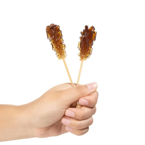 Miniatura 8 de Palitos de azúcar morena envueltos individualmente, perfectos para té de café y bebidas, palitos de barista y cristales de caramelo de roca, 25