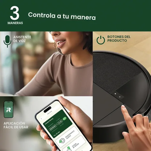 Miniatura 8 de iRobot Roomba 205 DustCompactor Vac Robot Aspiradora - Compacta automáticamente los desechos dentro del robot, sin necesidad de vaciado durante 60
