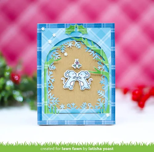 Miniatura 4 de Lawn Fawn LF3200 Paquete de colección de franela favorita de 12 x 12 pulgadas