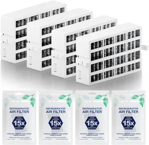 Miniatura 14 de W10311524 AIR1 Cartucho de filtro de aire de repuesto para refrigerador Whirlpool Kenmore compatible con filtro de aire de refrigerador Fresh Flow