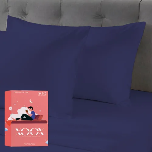 Miniatura 14 de XOOX Linen Juego de Sábanas de Algodón 100% Twin - Sábanas de Algodón de 500 Thread Count Tamaño Twin, Extra Suaves, Tejido Satén, Sábanas
