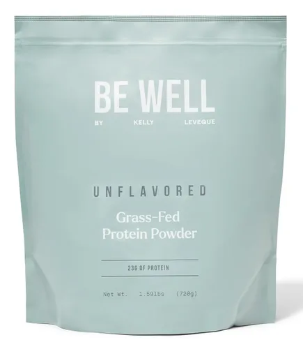 Be Well by Kelly - Polvo sueco de proteína de ternera alimentada con pasto - Paleo y Keto Friendly, sin lácteos y sin gluten - Polvo bajo en
