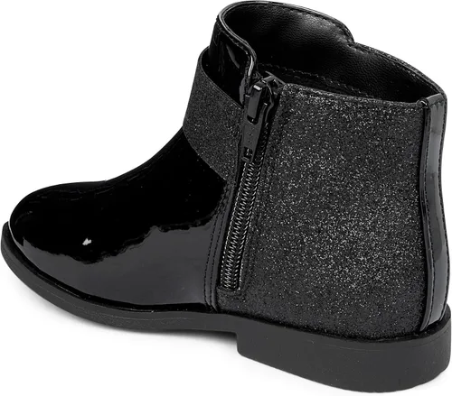 Miniatura 3 de Gymboree Botines de piel sintética para niñas y niños pequeños